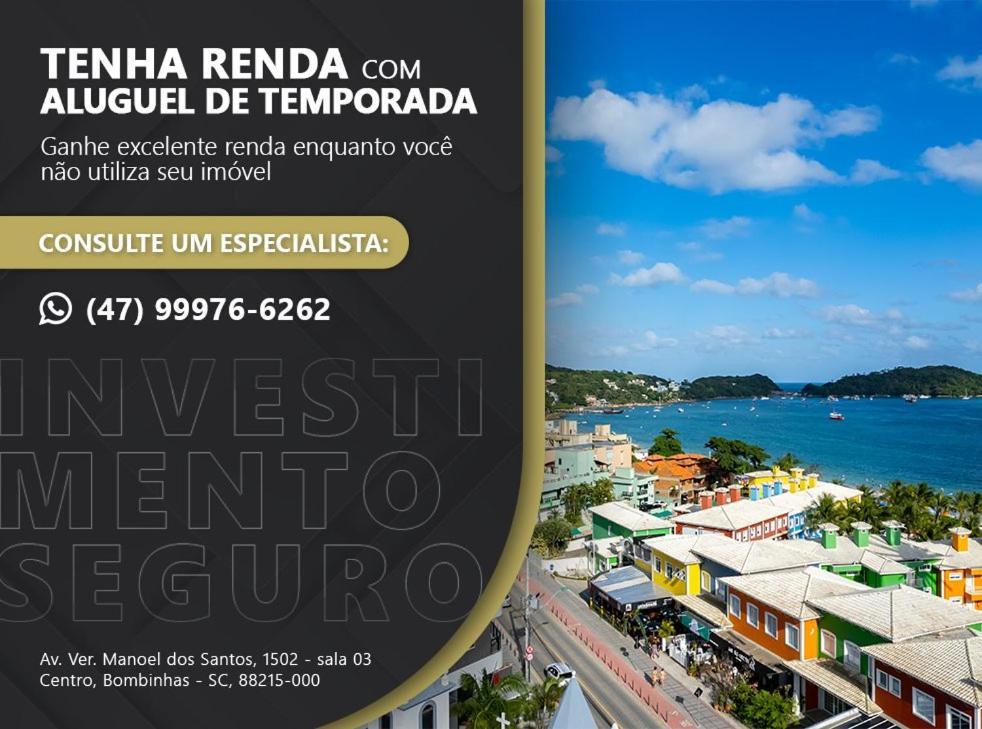 Varandas Do Atlantico - Fabuloso Apartamento Com Vista Mar บอมบินญัส ภายนอก รูปภาพ